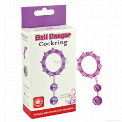 sex toys Ball Banger Cock Ring 2 balls Penis Rings