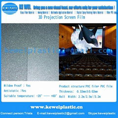 3D Projection Screen Film