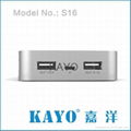 2013 new portable universal power bank for smartphone and laptop  13000mah