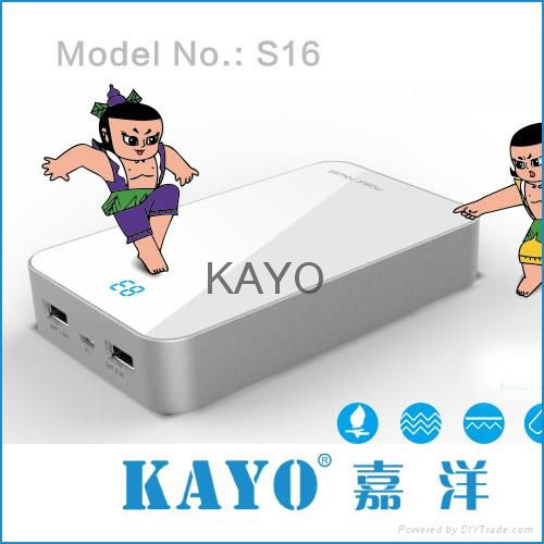 2013 new portable universal power bank for smartphone and laptop  13000mah 3