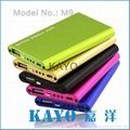 2013 new portable universal power bank for smartphone and laptop 5000mah 2