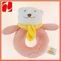 Disney audited manufacturer in China shenzhen custom soft baby rattle toy 3