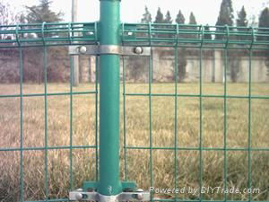 double loop decorative fence 