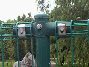 double loop decorative fence  3