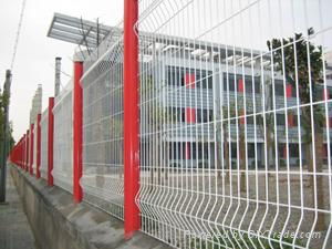 triangular wire mesh fence 