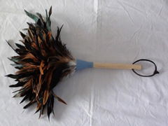 cock feather duster