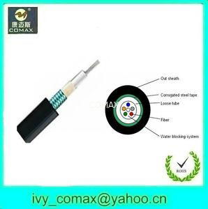 Unitube Armored fiber optic cable GYXTS