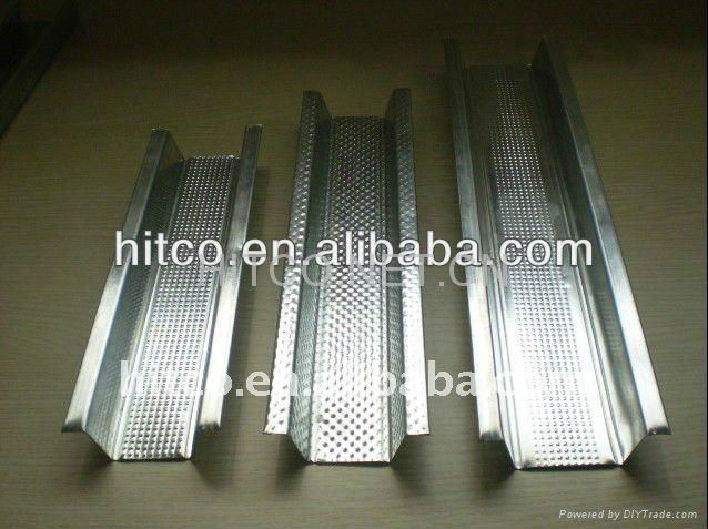 Galvanized Double Furring Channel For Suspension Ceiling System