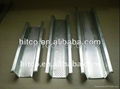 Metal furring channel for drywall profiles 1