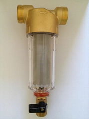 Rinseable water fine filter /sand  filter