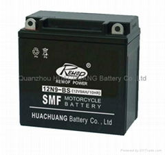 Rechargeabel maintance free motorcycle battery