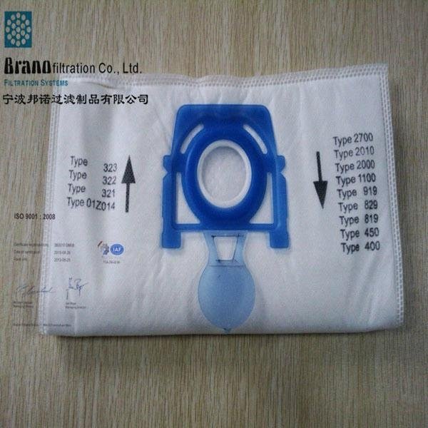 Vacuum cleaner non-woven bag