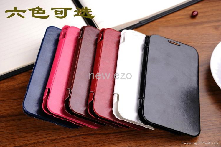 For samsung note 2 n 7100 leather skin  4