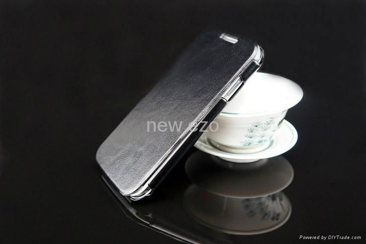 For samsung note 2 n 7100 leather skin  3