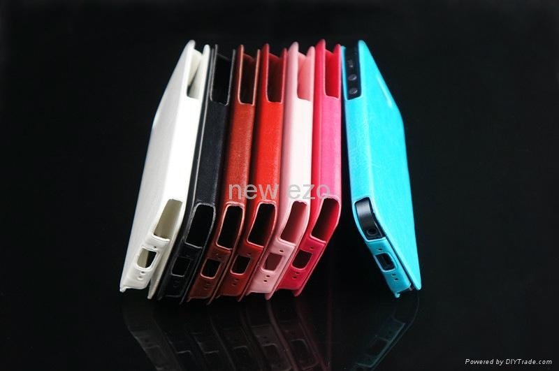 For iphone 5 Slim leather case  2