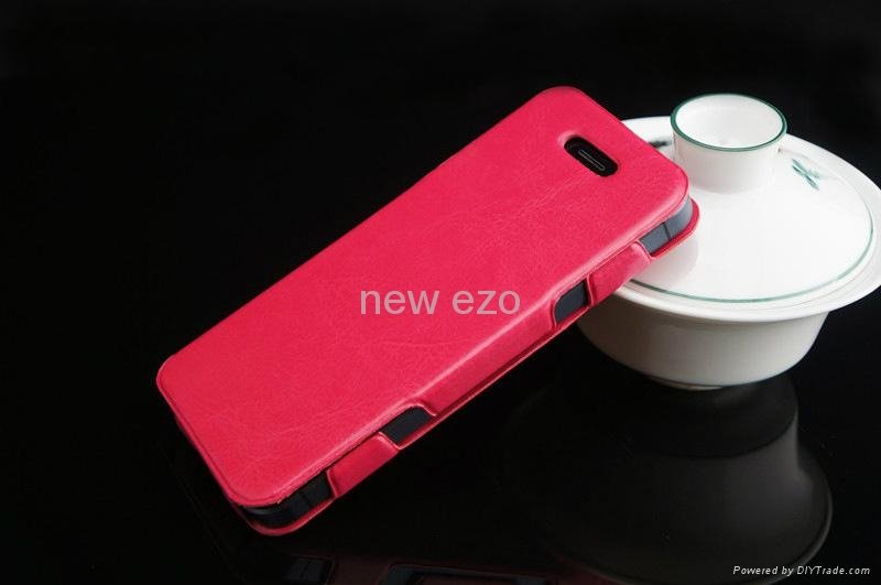 For iphone 5 Slim leather case  5