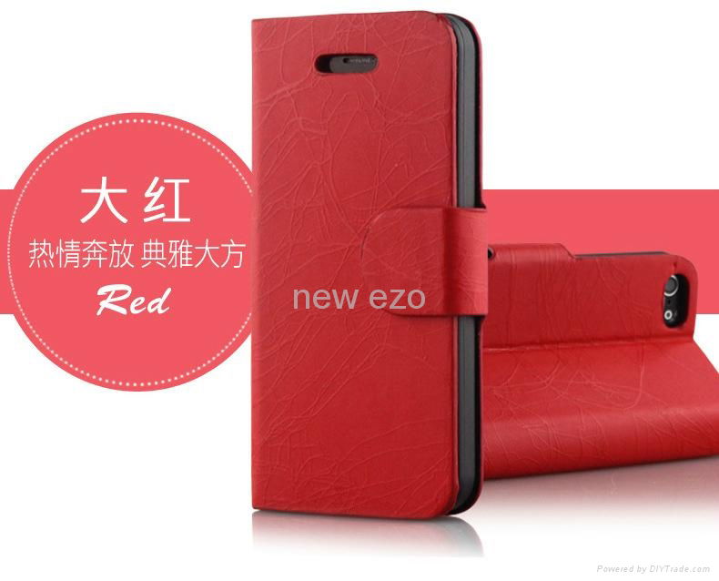 For iphone 5 lightning leather cover 3