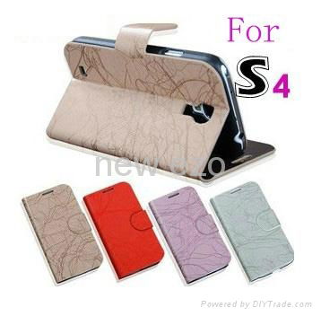 For i 9500 S4 lightning leather case 