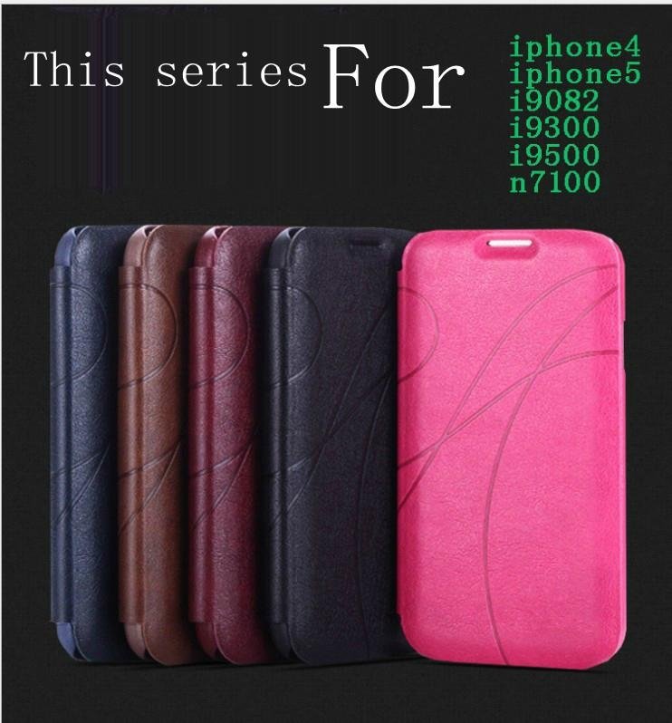 iphone4 5 sansung s3 s4 note 2 leather case 
