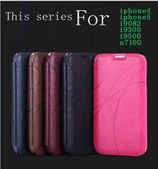 iphone4 5 sansung s3 s4 note 2 leather case 