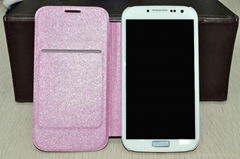 Samsung S4 I9500 LEATHER STAND CASE