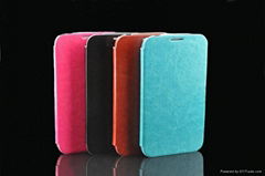 For note 2 leather cover