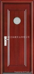 Wood composite door