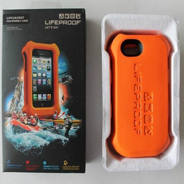 Soft Skin Protect Waterproof Cover Cases Pontoon Lifejacket Float fre iphone4/5  2
