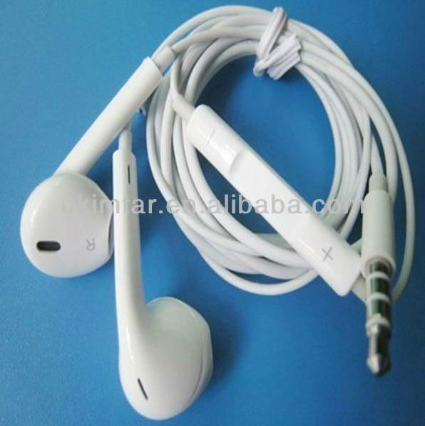 Wholesale for Apple iPhone 5 Coloured EarPods Earphones with Volume Control  2