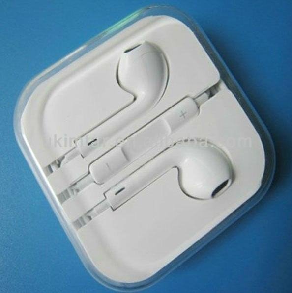 Wholesale for Apple iPhone 5 Coloured EarPods Earphones with Volume Control  3