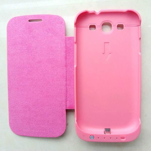 3200mAh Backup Battery Cover Door Stand Power Case for i9300 Samsung Galaxy S3 