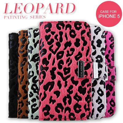 Fashion designs leather case for iphone5 with card slot  2