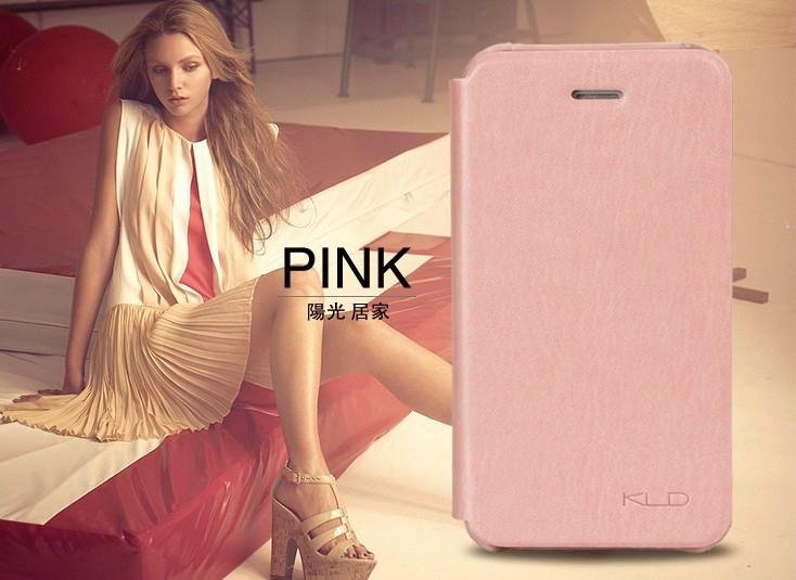 Enland series PU leather flip case for iPhone 4  3