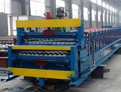 double roll forming machine