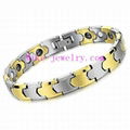 Tungsten steel magnetic bracelet 4