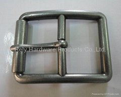 Zinc alloy pin belt buckle