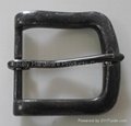 Metal fashion pin belt buckle 1