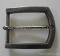 Metal fashion pin belt buckle 3