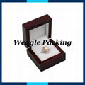 Wooden Ring Box Wooden Ring Case Ring Packaging Box