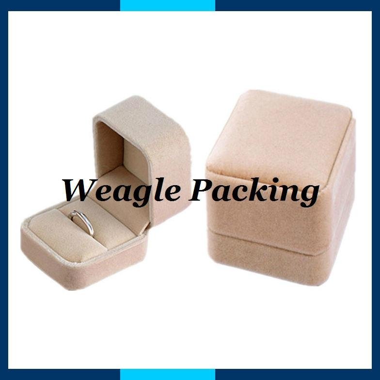 Leather Ring Case Leather Ring Box Ring Packaging Case 3