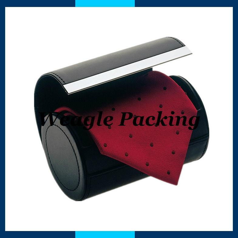 Leather Tie Case Tie Packing Box Tie Packaging Case 3