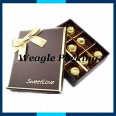 Paperboard Chocolate Box Packaging Chocolate Case Packing