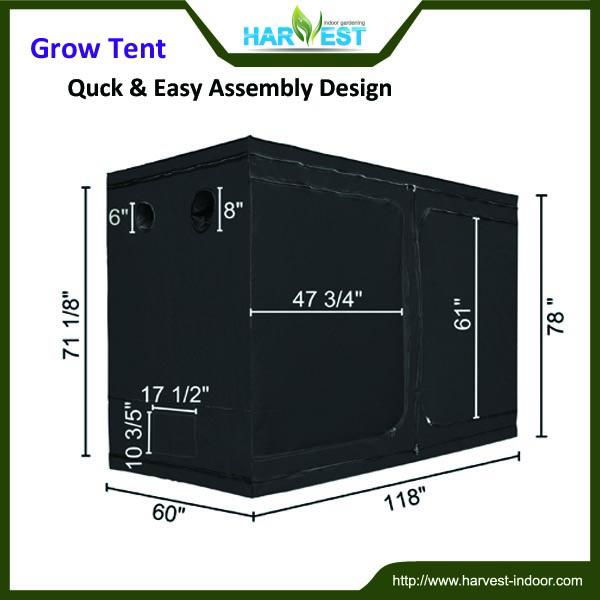 Greenhouse hydroponics system grow tent  4