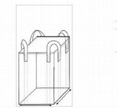 pp big cross corner ton bag for 1000kg