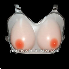 breast enhancement for men boob tube chiffon dress adhesive silicone bra