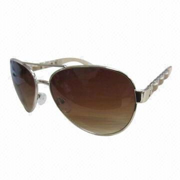Metal Sunglasses with UV400 Protection Lens