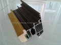 Aluminum composite wood Windows and doors 1