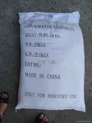 sodium acetate  58-60%