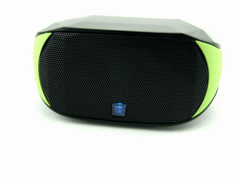 Portable mini bluetooth speaker with hands-free touch-panel control function 3