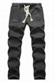 Men's autumn new male trend knit pants men's sport 2